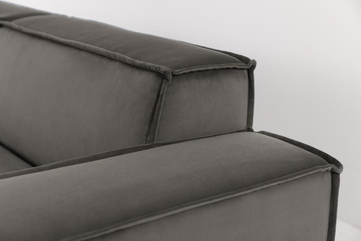Dreisitzer-Sofa Model 03 mit Chaiselongue rechts