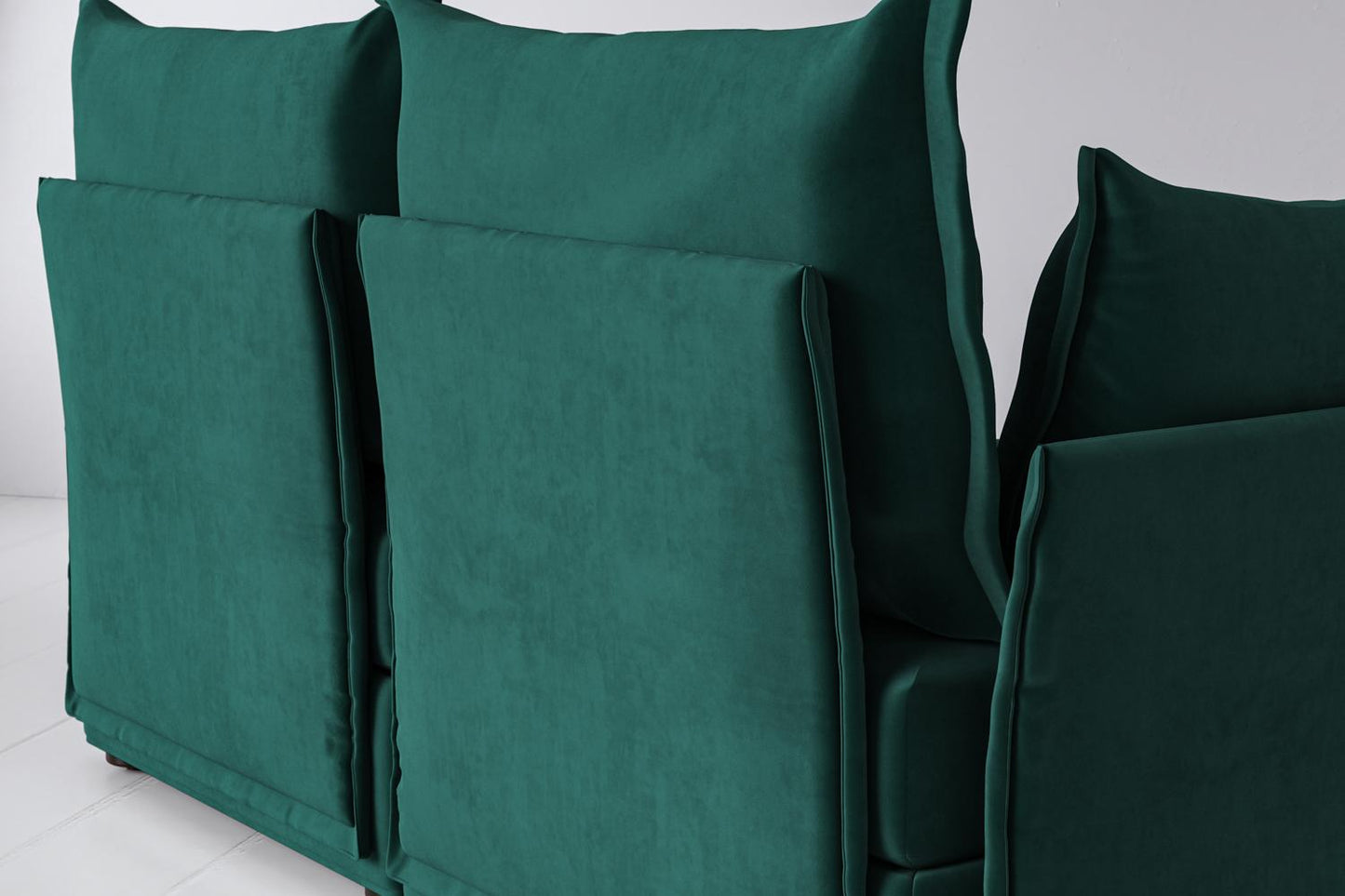 Zweisitzer-Sofa Model 06 mit Ecke links