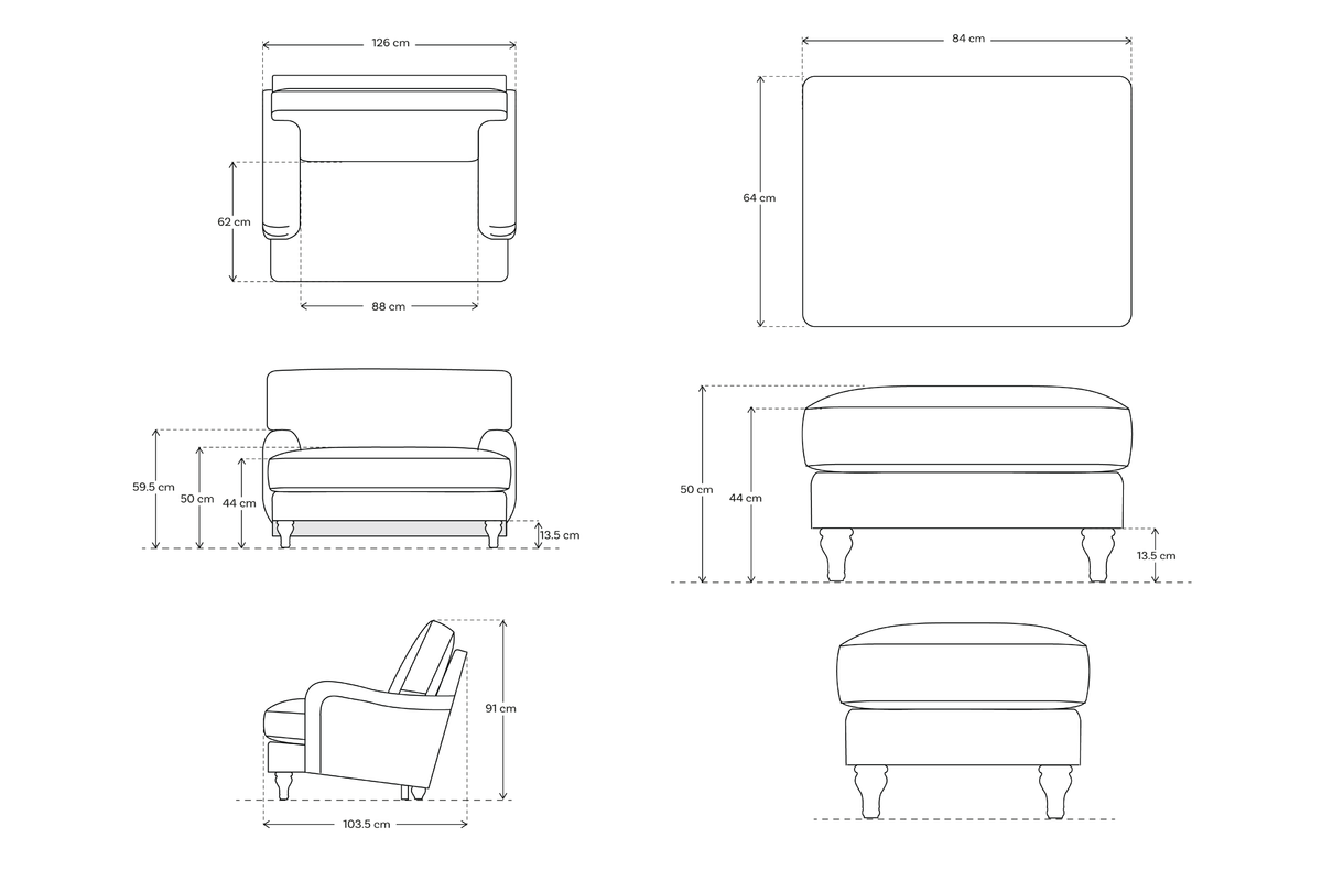 Model 15 Chaise Longue