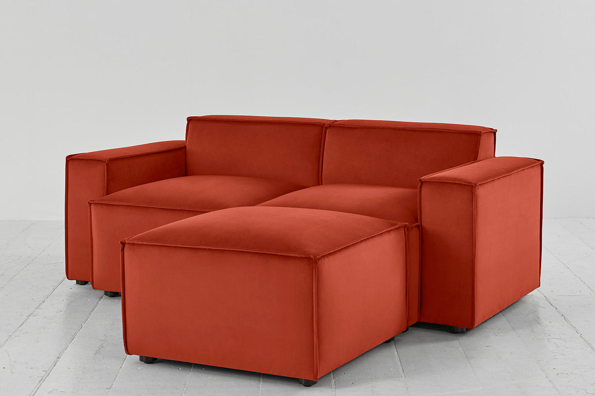 Zweisitzer-Sofa Model 03 mit Chaiselongue rechts