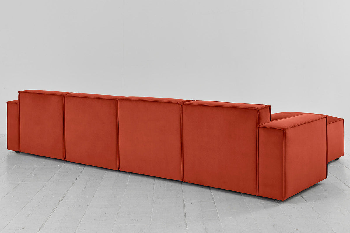Viersitzer-Sofa Model 03 mit Chaiselongue links