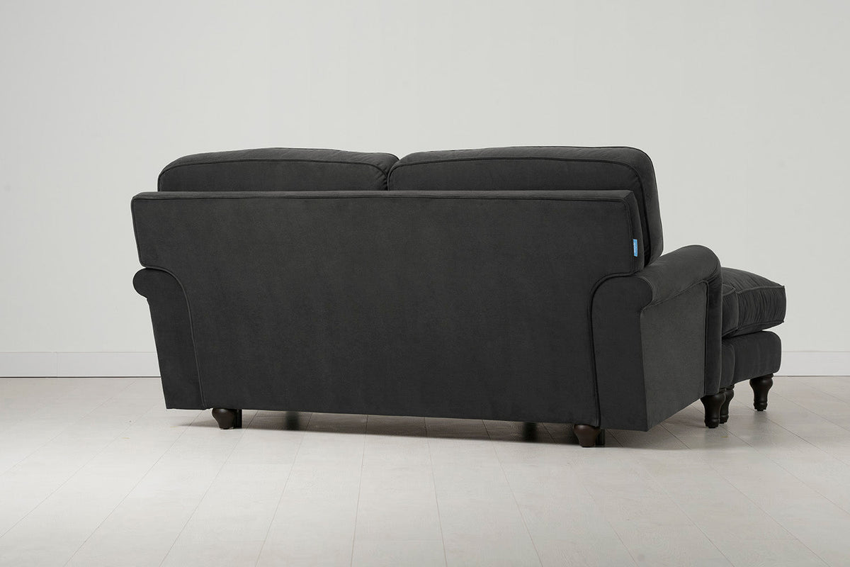 Model 15 Zweisitzer-Sofa mit Chaise Longue rechts