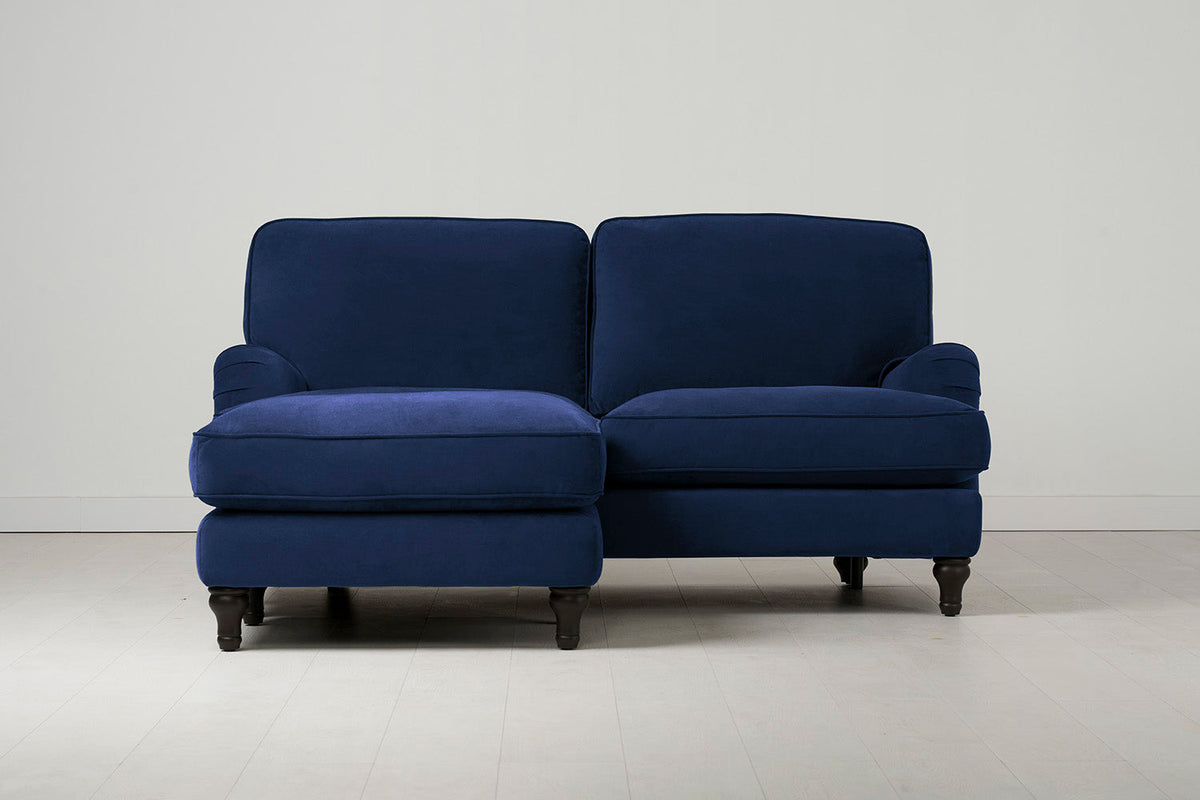 Model 15 Zweisitzer-Sofa mit Chaise Longue links