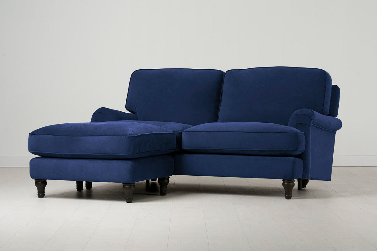 Model 15 Zweisitzer-Sofa mit Chaise Longue links