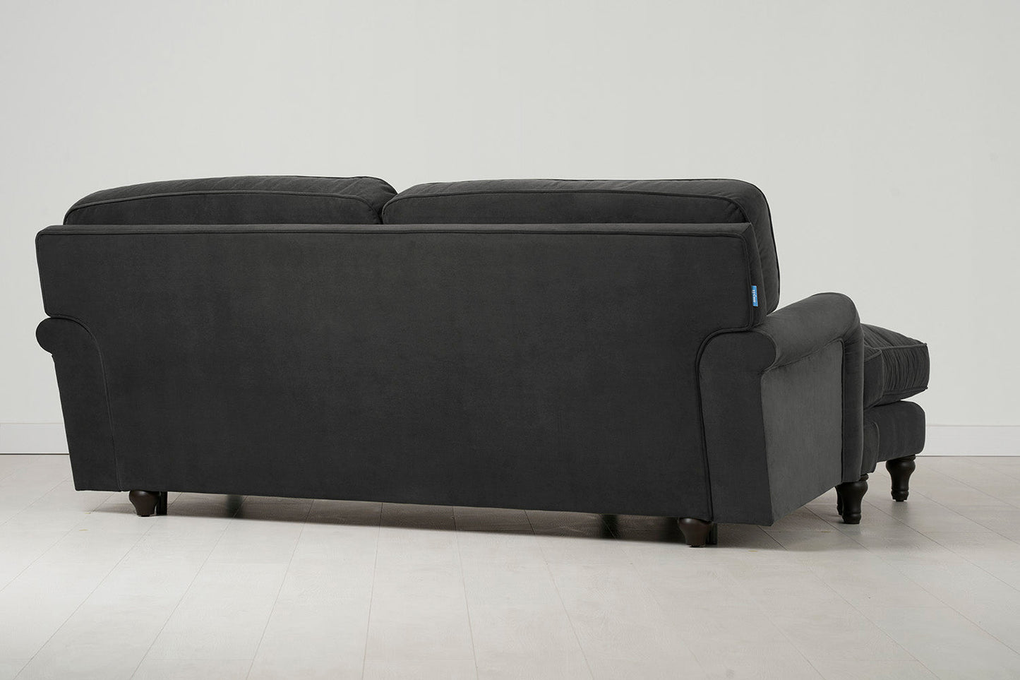 Dreisitzer-Schlafsofa Model 12 mit Chaiselongue rechts