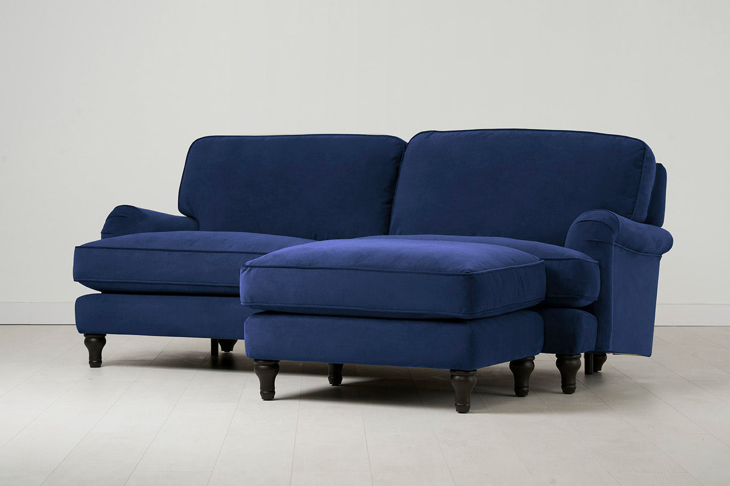 Dreisitzer-Schlafsofa Model 12 mit Chaiselongue rechts