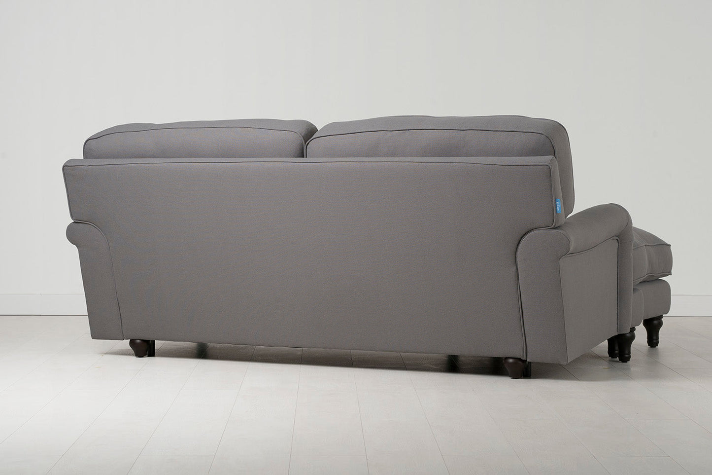 Dreisitzer-Schlafsofa Model 12 mit Chaiselongue rechts