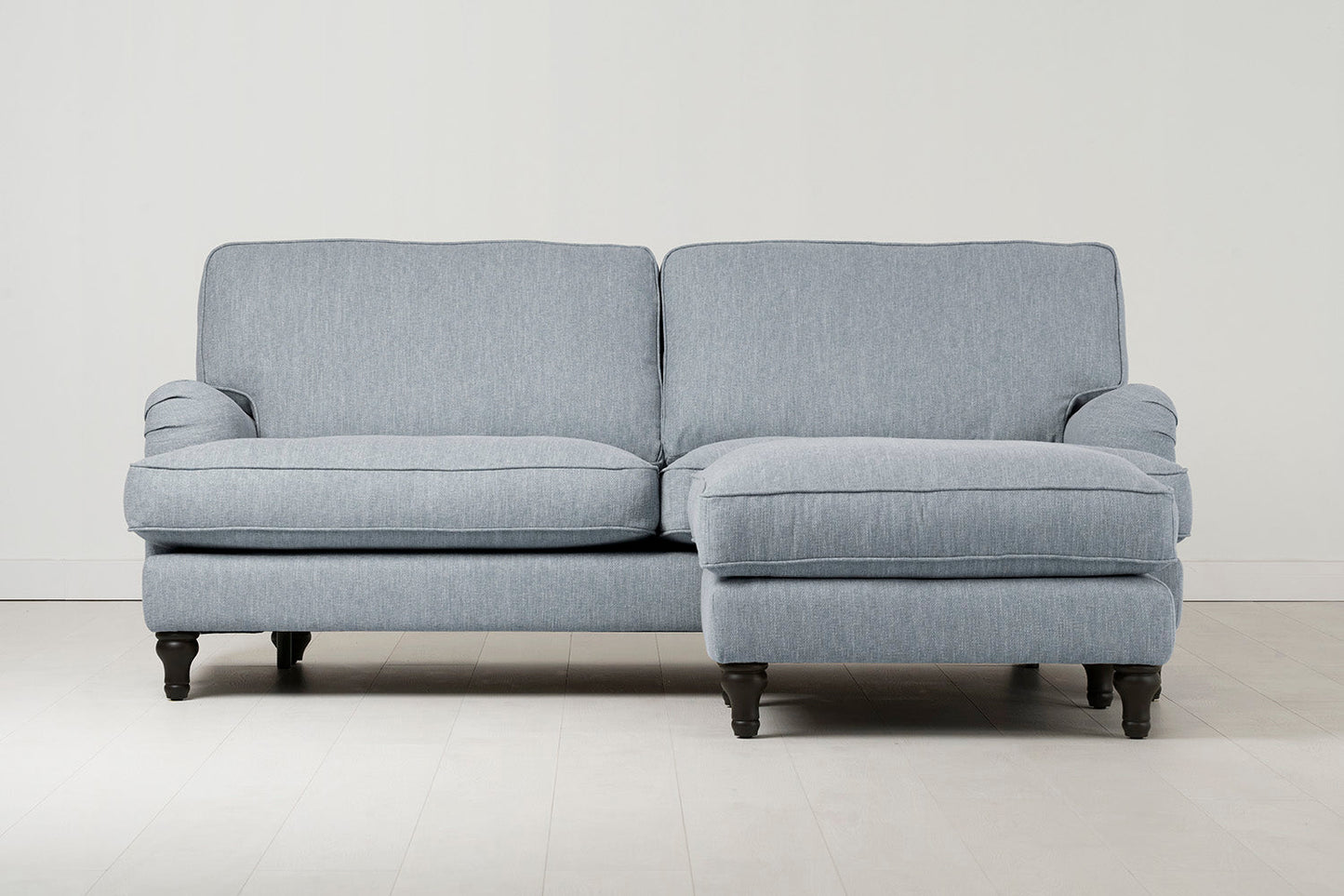Dreisitzer-Schlafsofa Model 12 mit Chaiselongue rechts