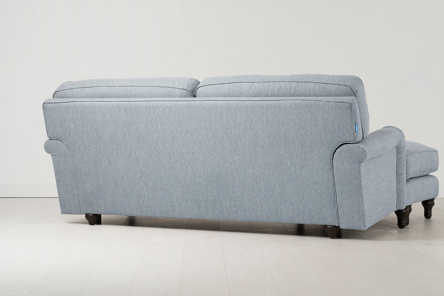 Dreisitzer-Schlafsofa Model 12 mit Chaiselongue rechts