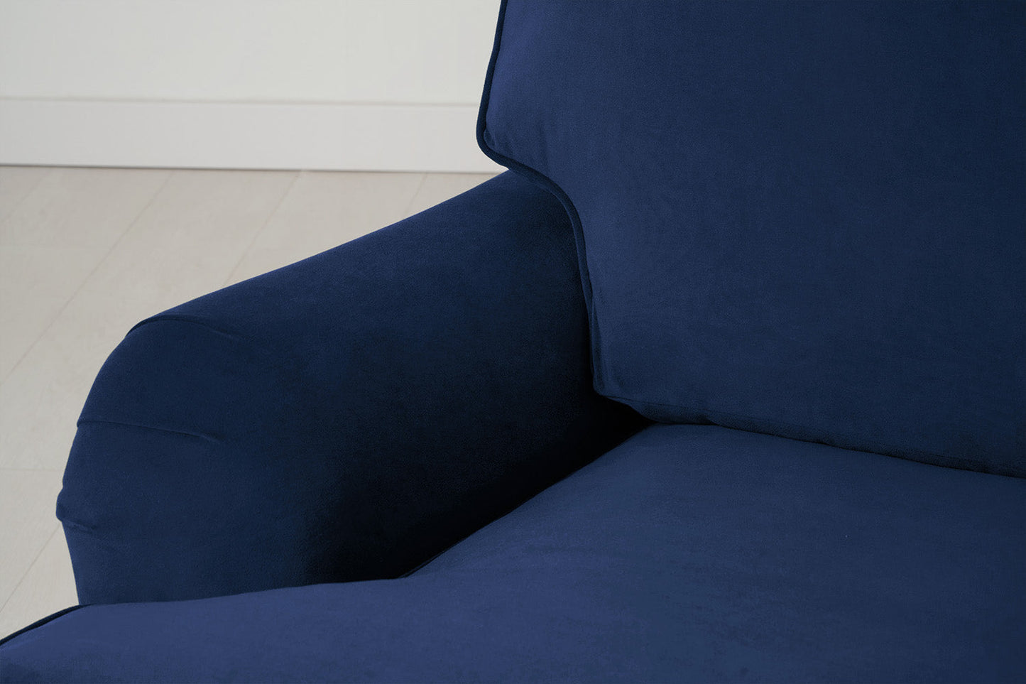 Dreisitzer-Sofa Model 12 mit Chaiselongue links