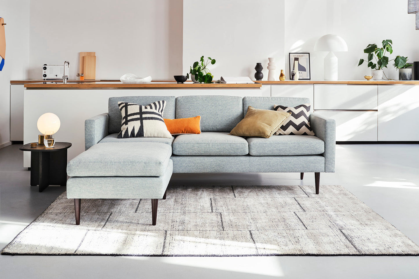 Model 01 3-Seater Left Chaise Sofa