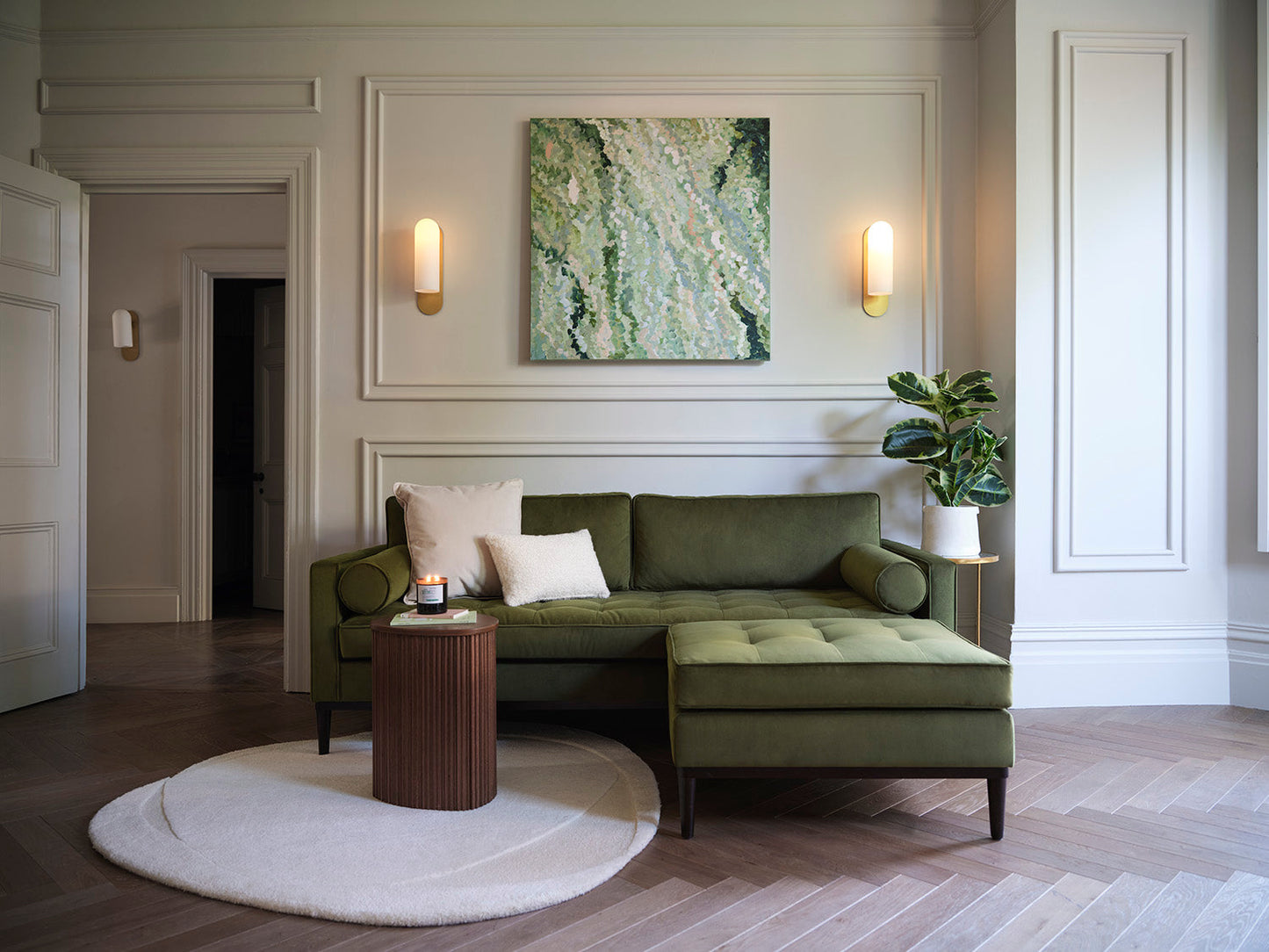 Model 02 3-Seater Left Chaise Sofa