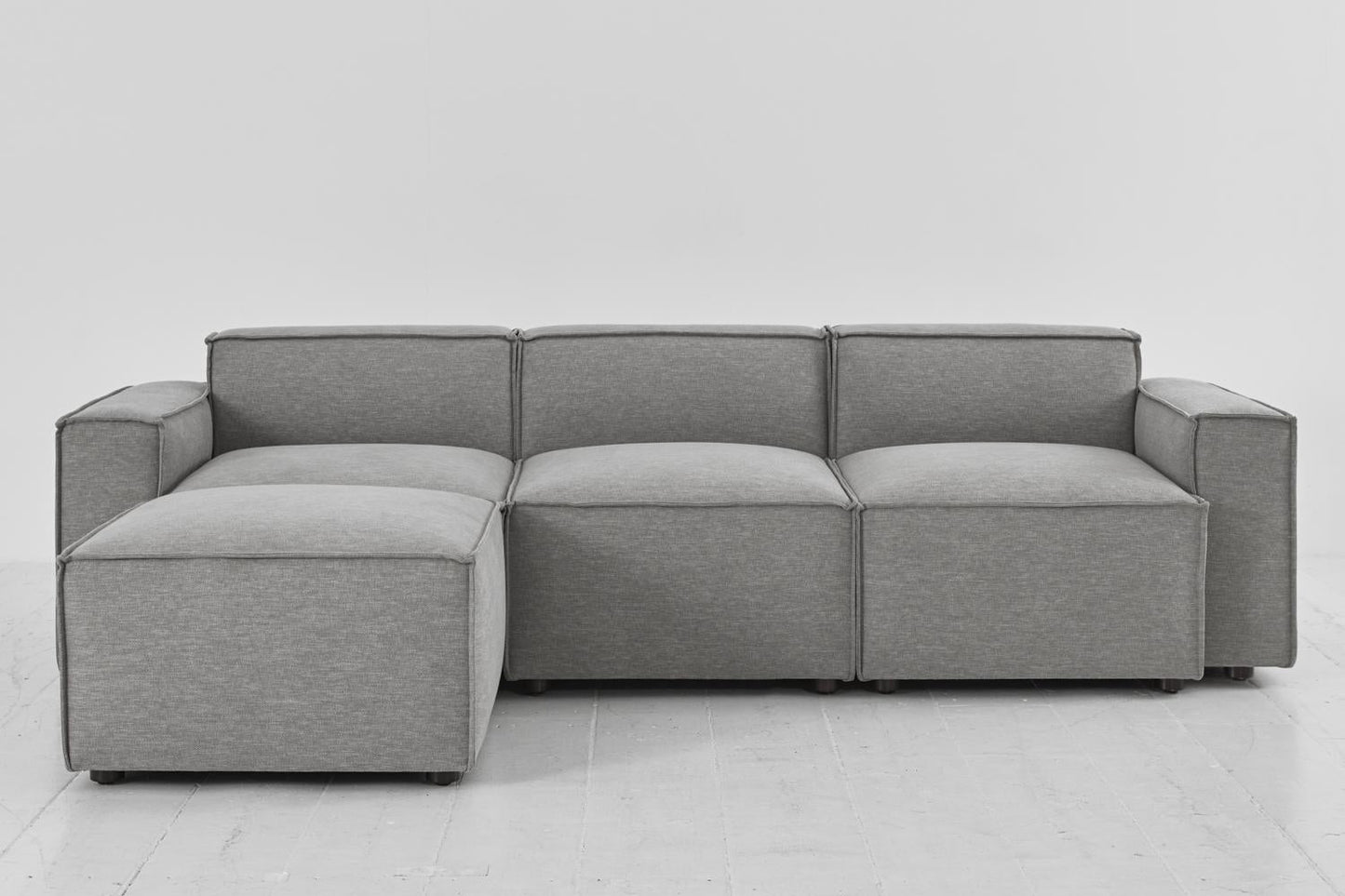 Dreisitzer-Sofa Model 03 mit Chaiselongue links