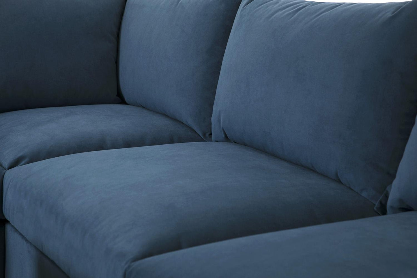 Ecksofa Model 06 mit Polsterhocker