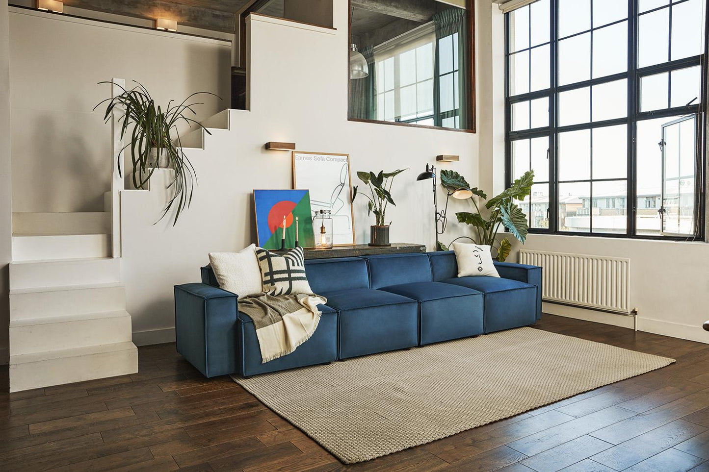Viersitzer-Sofa Model 03