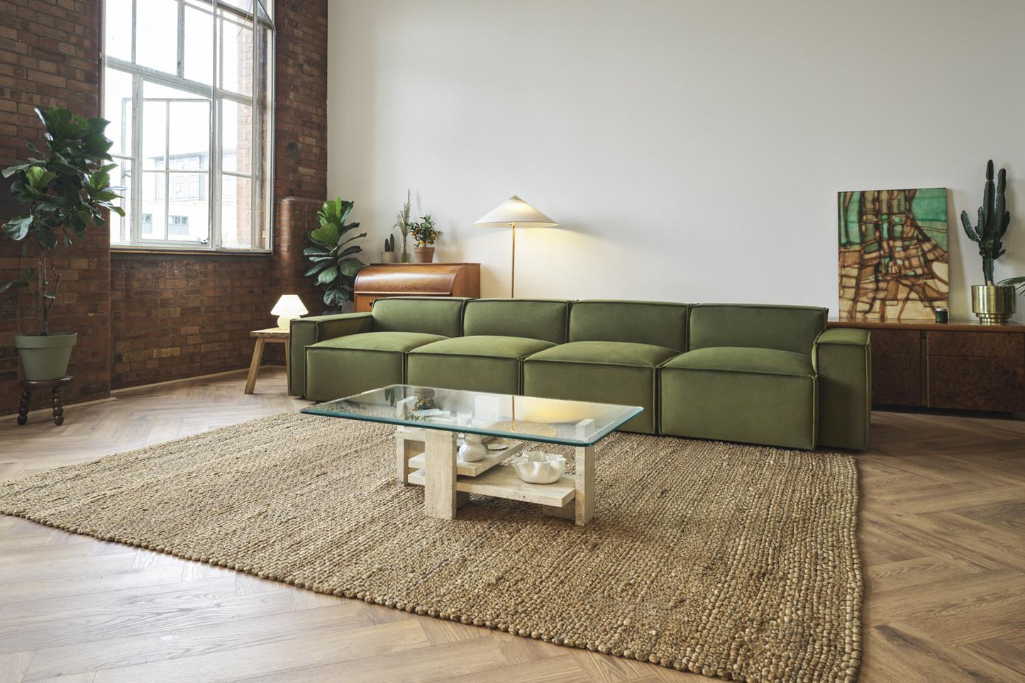 Viersitzer-Sofa Model 03