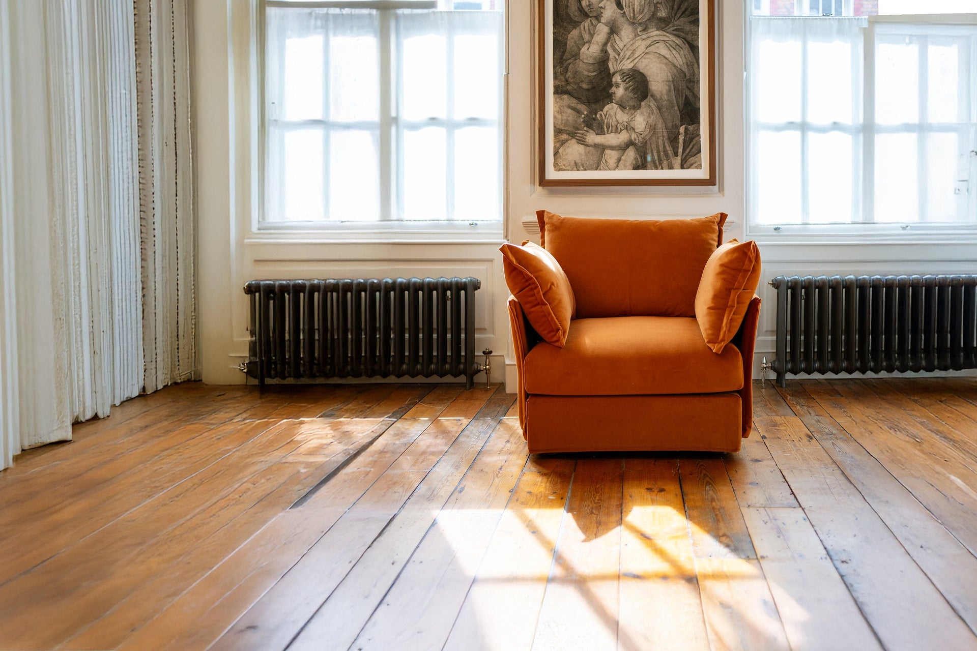 Recycled Velvet Armchairs