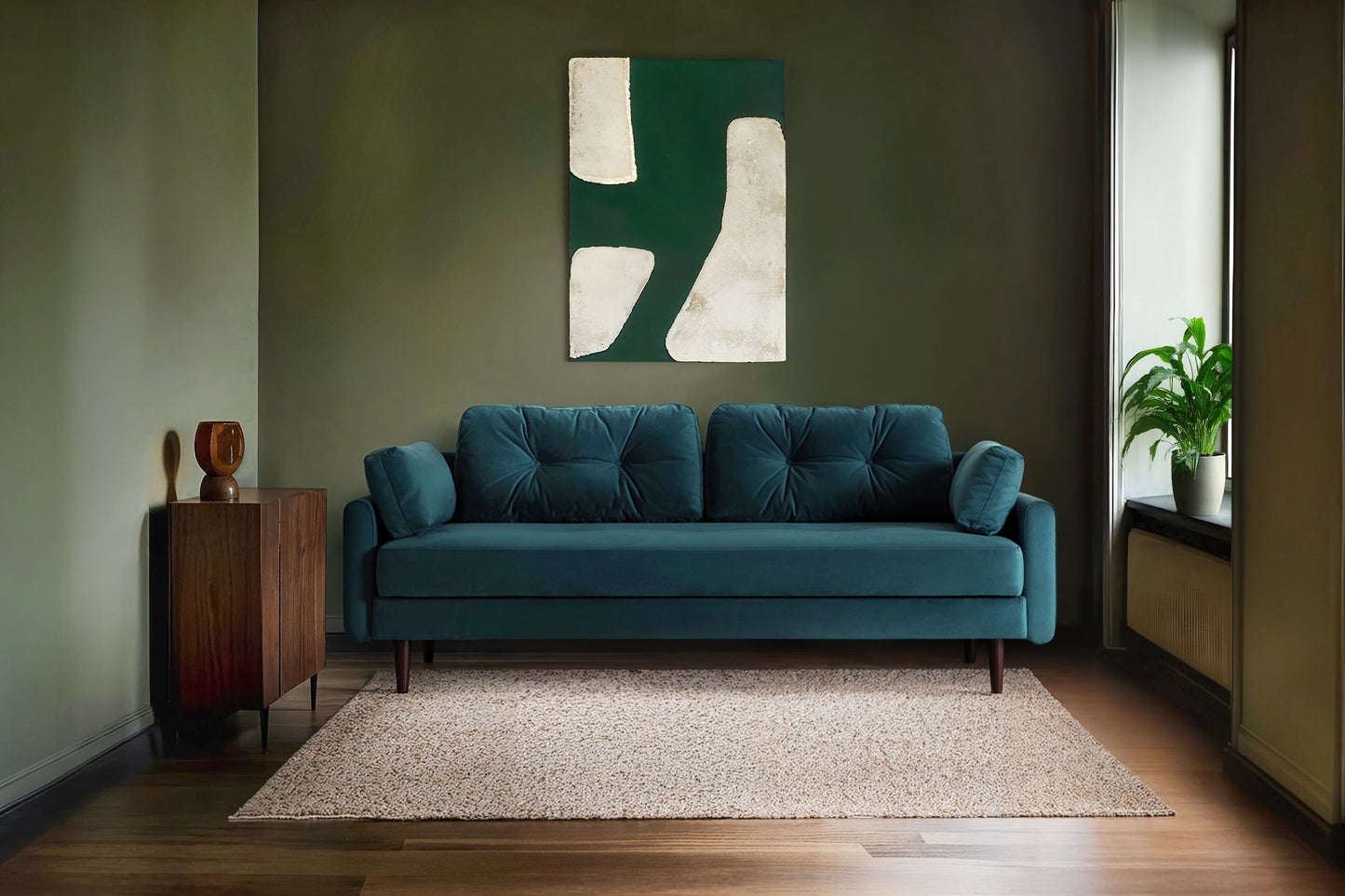 Model 04 Dreisitzer-Schlafsofa