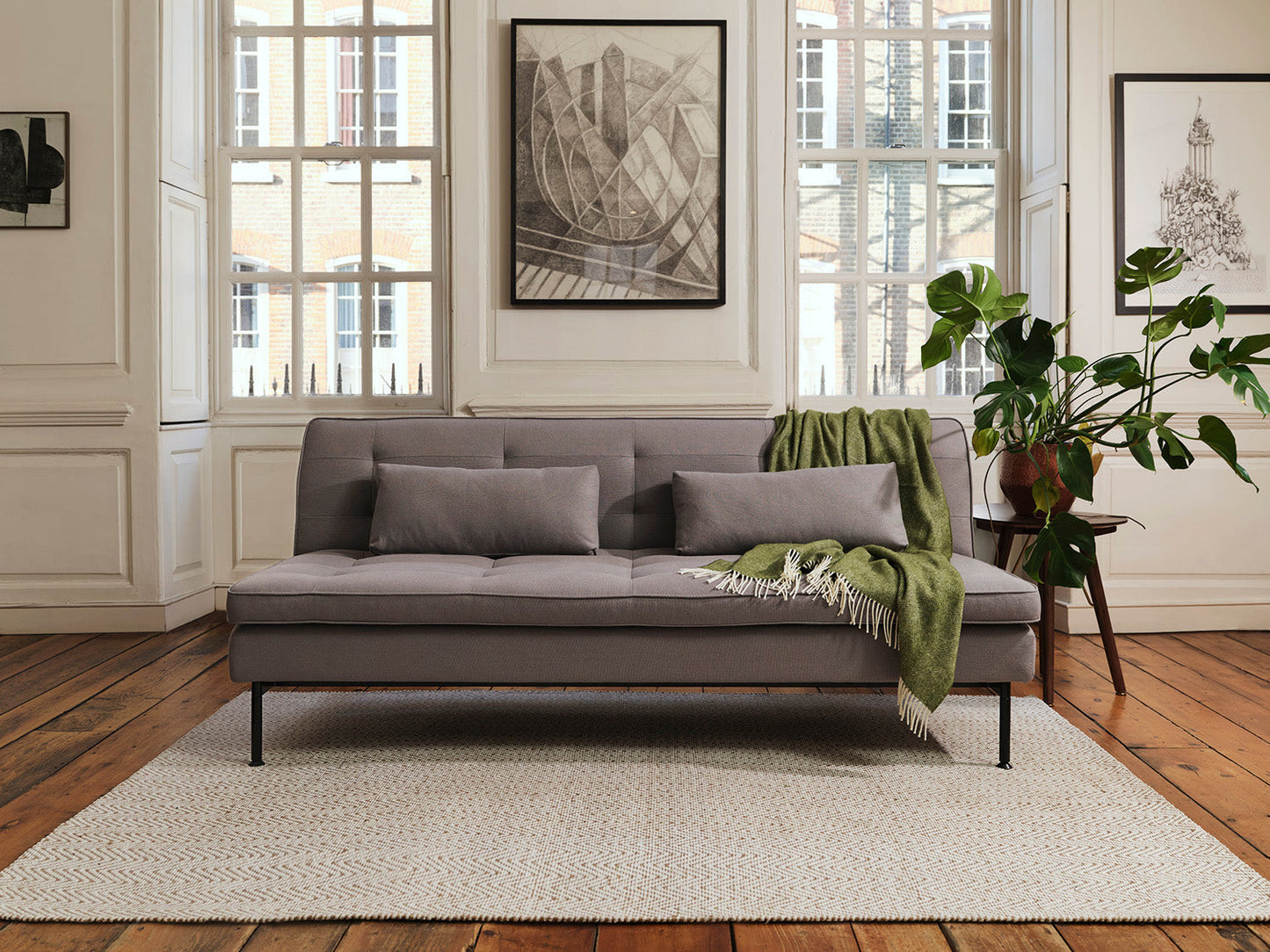 Model 11 Dreisitzer-Schlafsofa