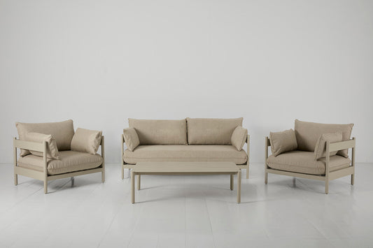Garden Sofa Set 04 4 Seater