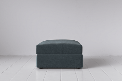 Hydro Image 1 - Model 06 Ottoman in Hydro Front View