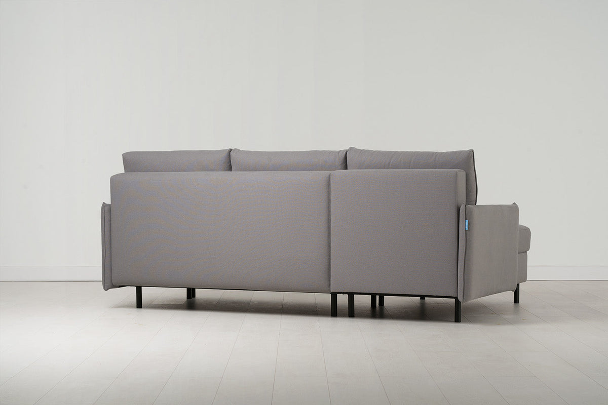 Dreisitzer-Sofa Model 12 mit Chaiselongue links