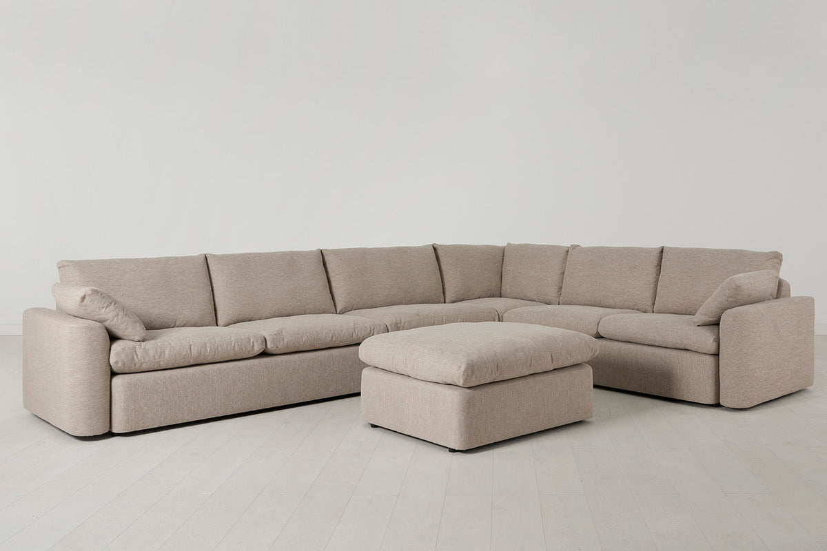 Model 13 5-Seater Corner Sofa with Ottoman
