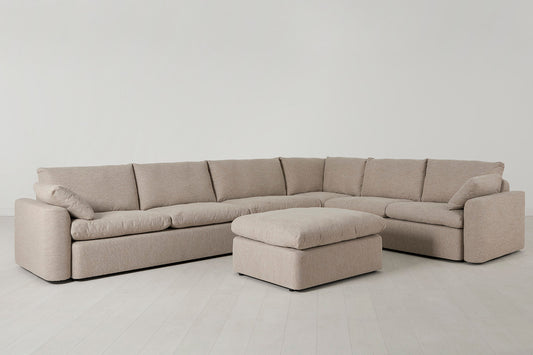Model 13 Large Corner Sofa with Ottoman
