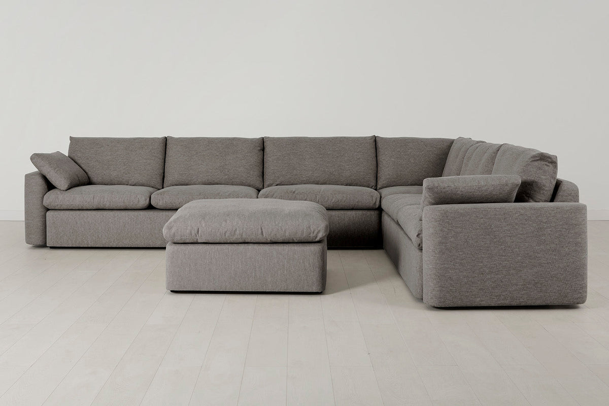Model 13 5-Seater Corner Sofa with Ottoman