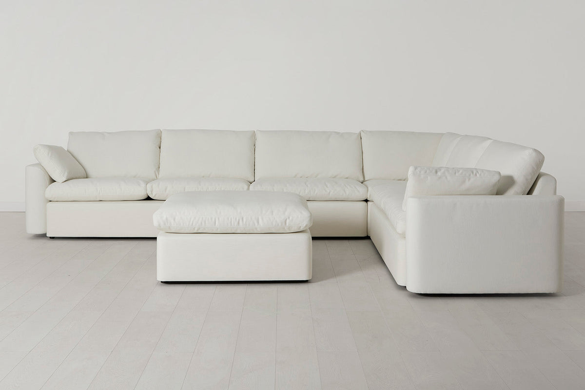 Model 13 5-Seater Corner Sofa with Ottoman