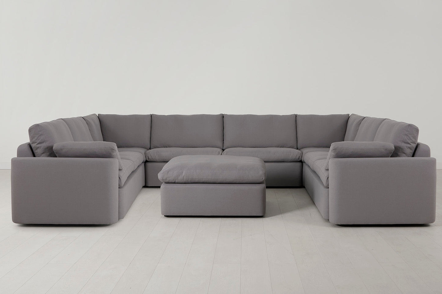 Model 13 U Shaped Sofa with Ottoman