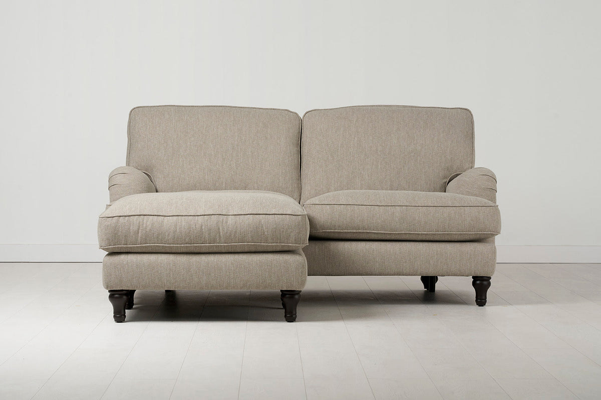 Model 15 Zweisitzer-Sofa mit Chaise Longue links
