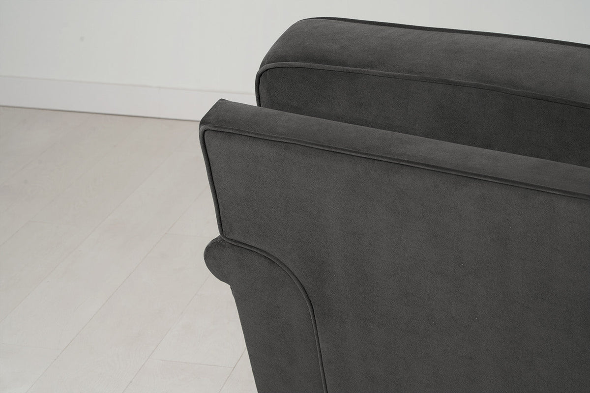 Dreisitzer-Sofa Model 12 mit Chaiselongue links