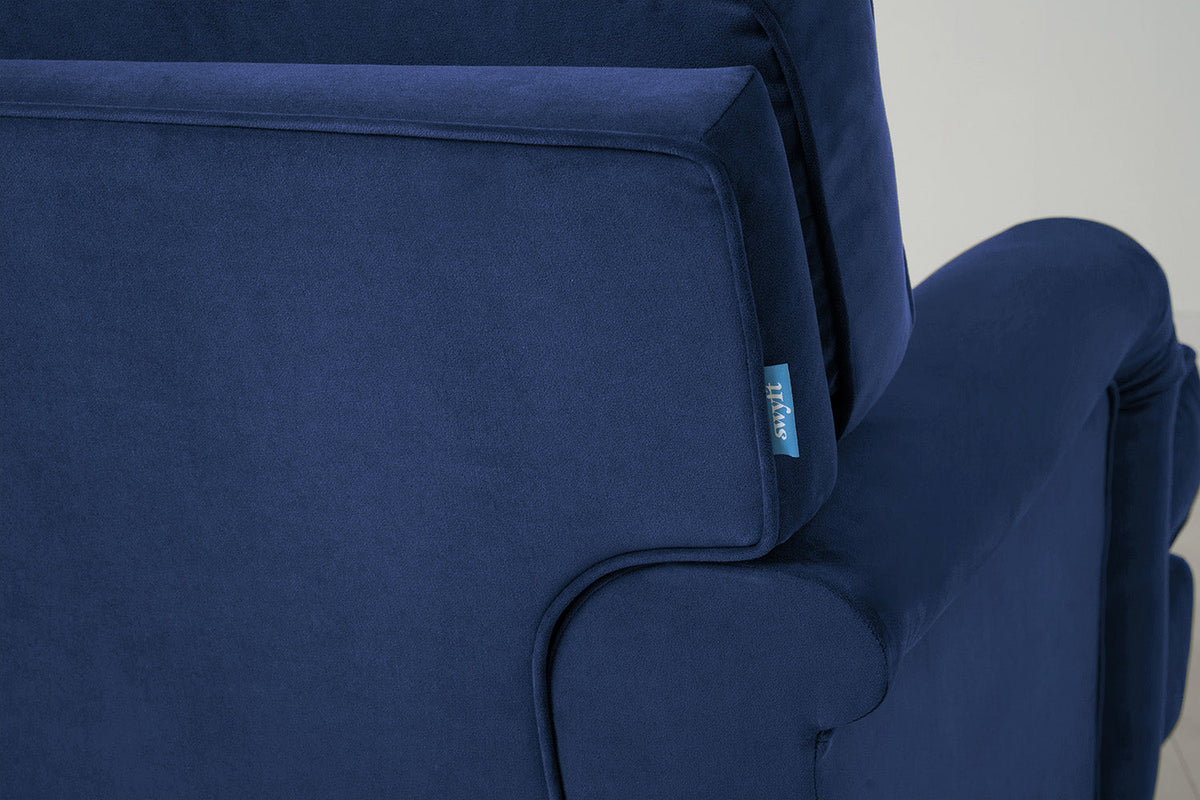 Dreisitzer-Sofa Model 12 mit Chaiselongue links