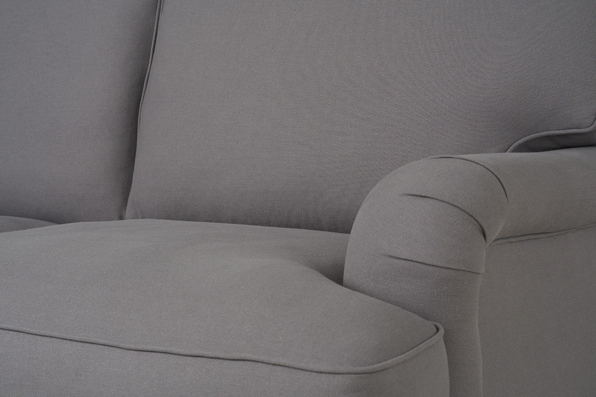 Dreisitzer-Schlafsofa Model 12 mit Chaiselongue rechts