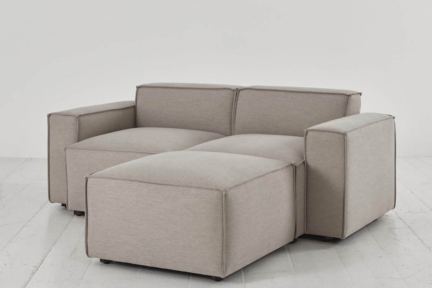 Zweisitzer-Sofa Model 03 mit Chaiselongue rechts
