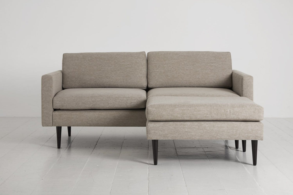 Zweisitzer-Ecksofa Model 01 mit Ecke rechts