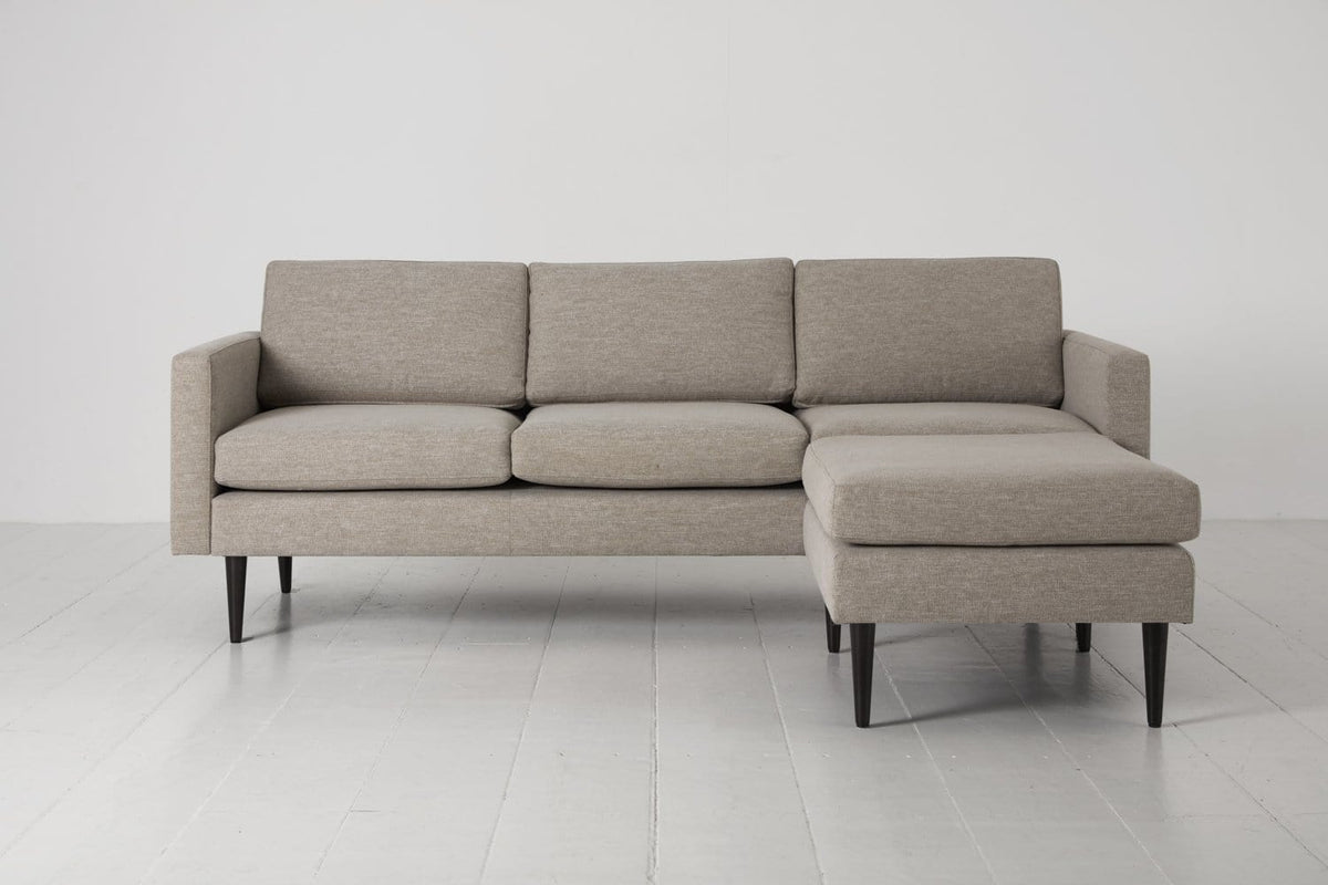 Dreisitzer-Ecksofa Model 01 mit Ecke rechts