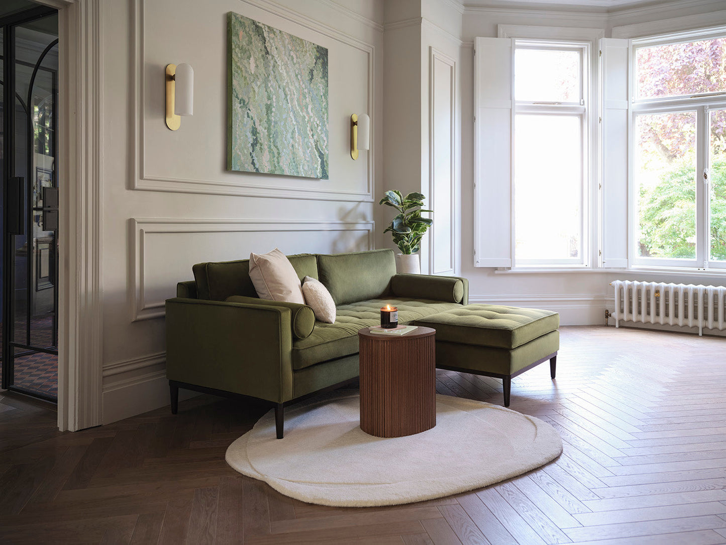 Model 02 2-Seater Left Chaise Sofa