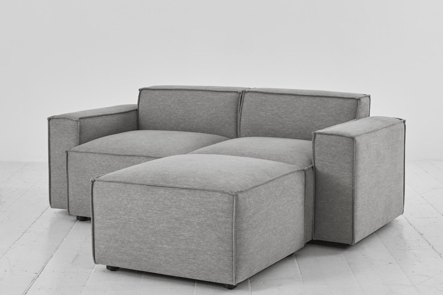 Zweisitzer-Sofa Model 03 mit Chaiselongue rechts