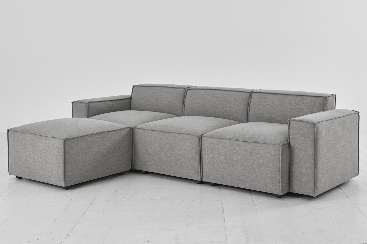 Dreisitzer-Sofa Model 03 mit Chaiselongue links