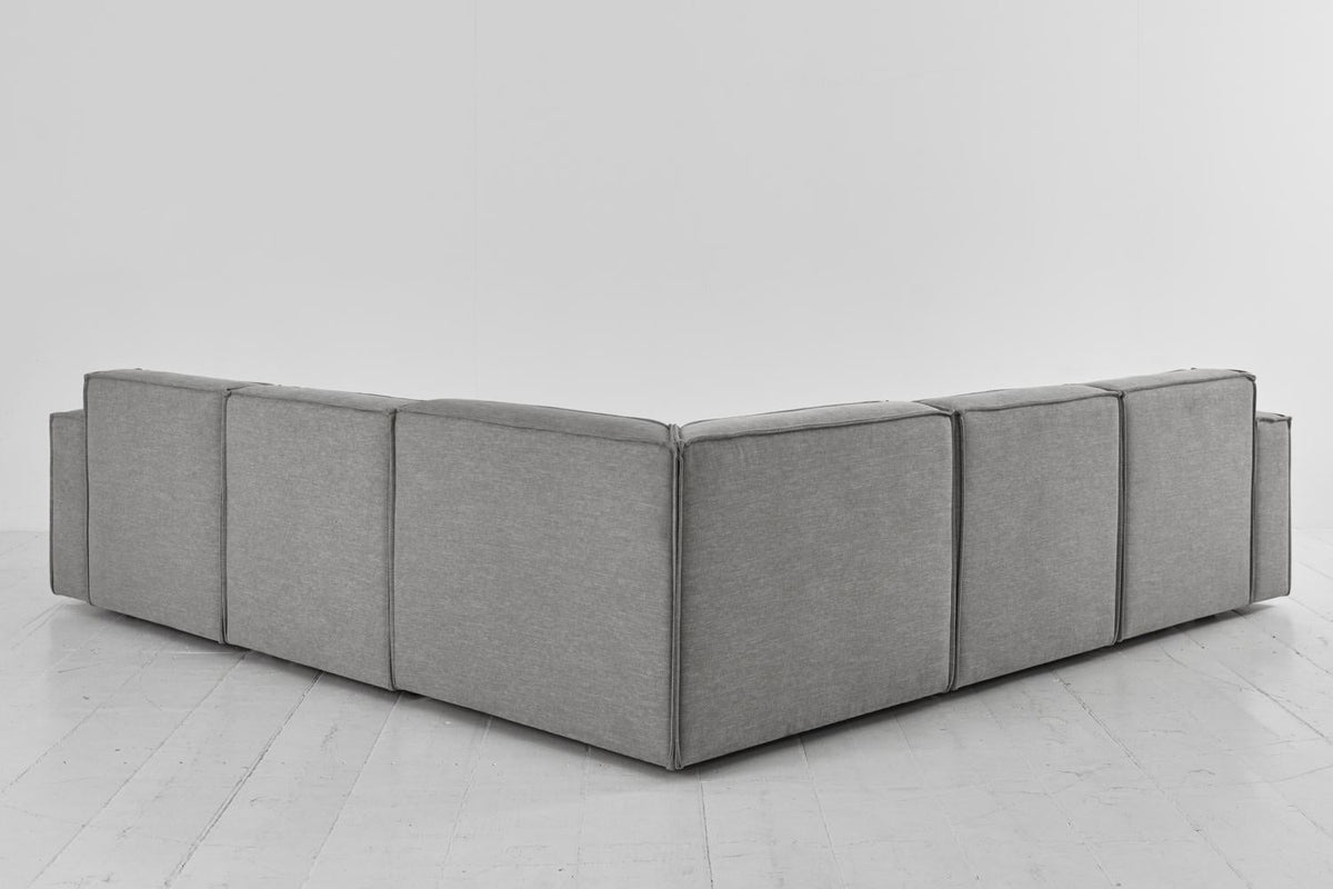 Ecksofa Model 03 mit Polsterhocker