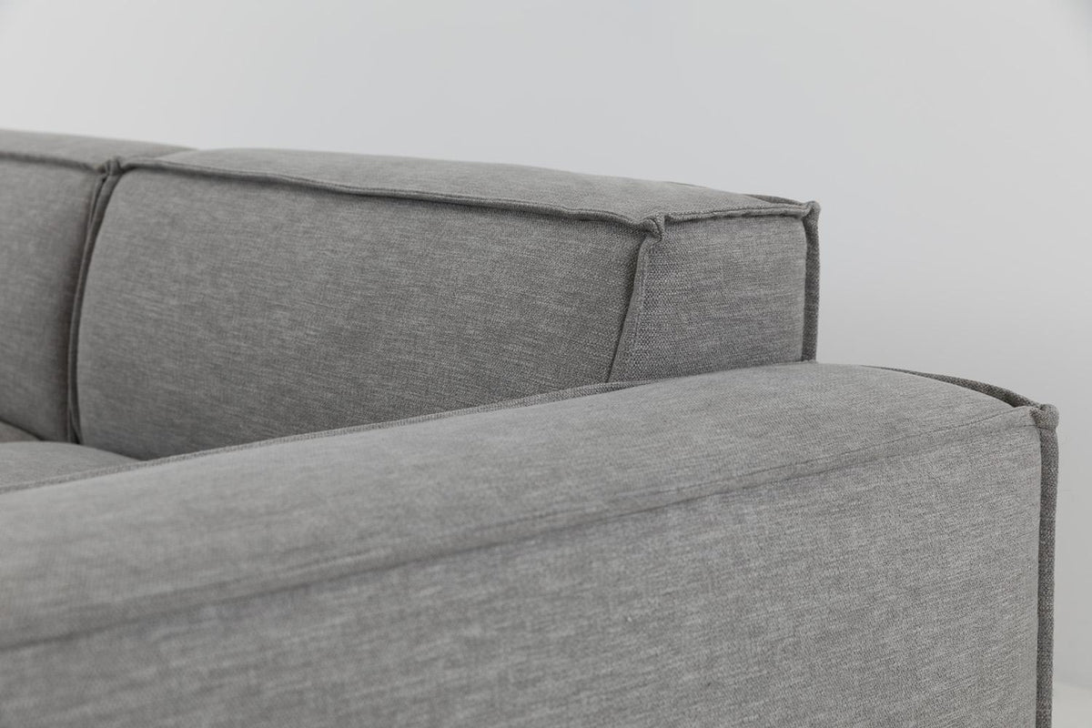 Dreisitzer-Sofa Model 03 mit Chaiselongue links