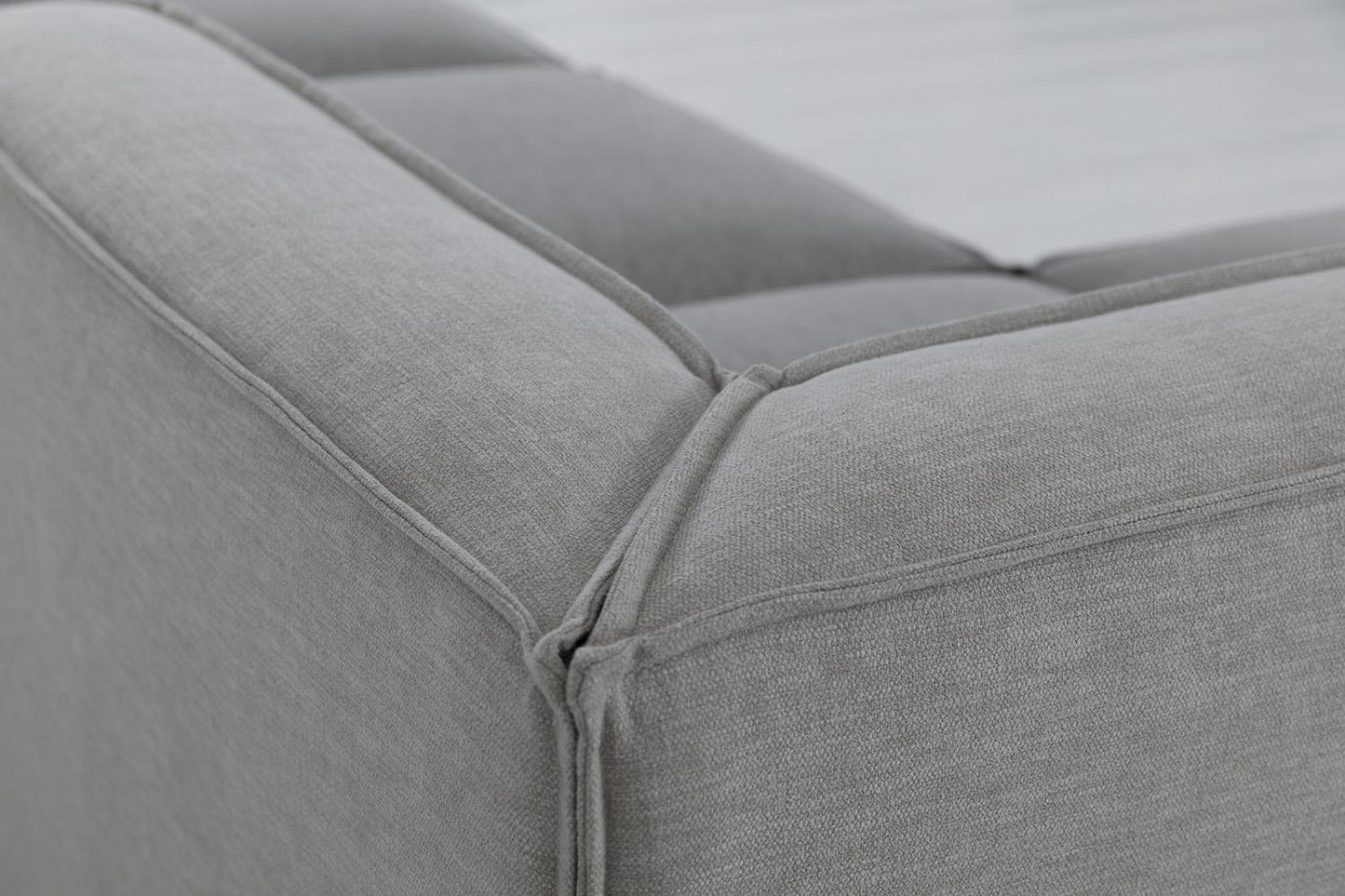 Ecksofa Model 03 mit Polsterhocker