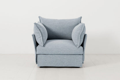 Seaglass Image 1 - Model 06 Armchair in Seaglass Front View