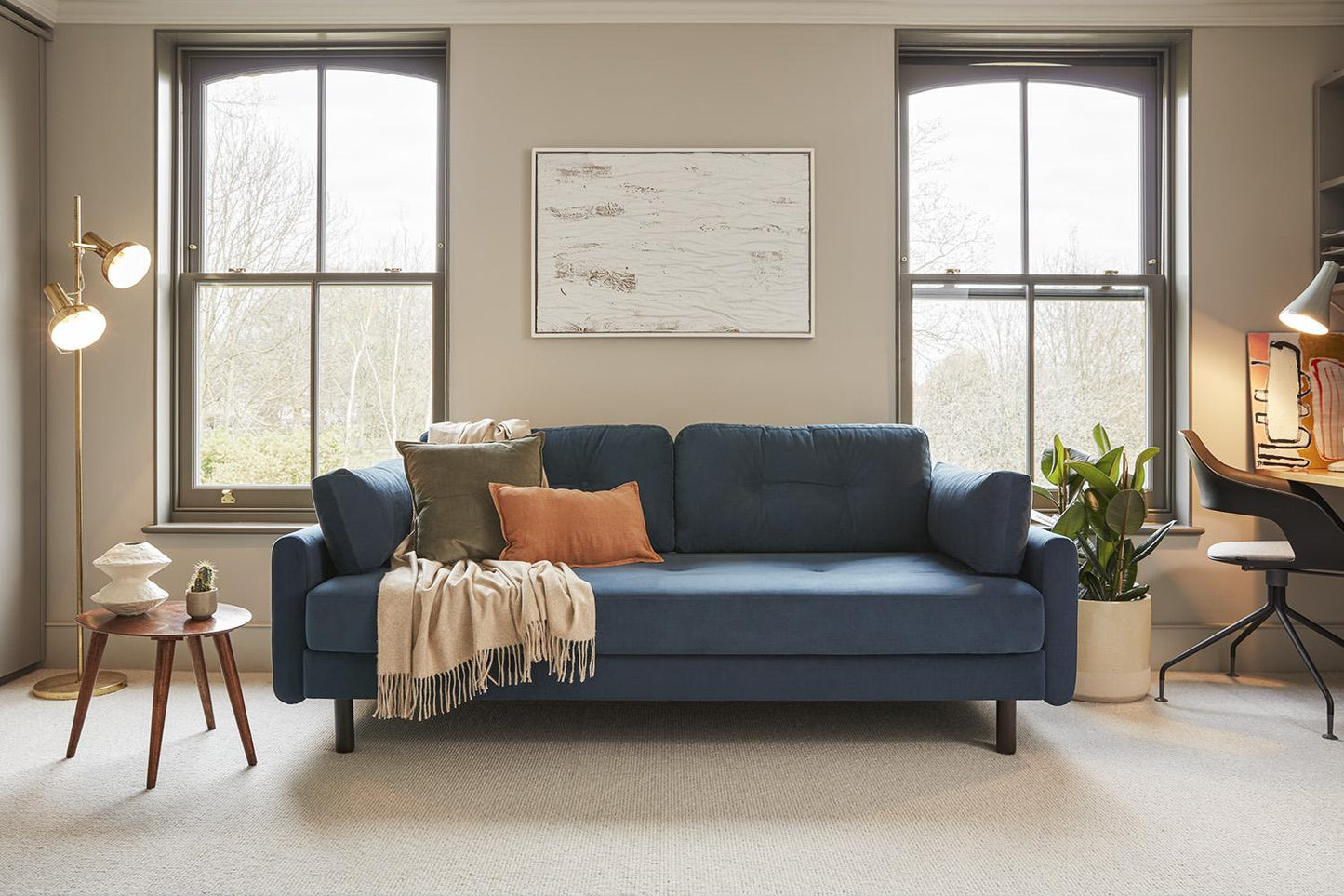 Model 04 Dreisitzer-Schlafsofa