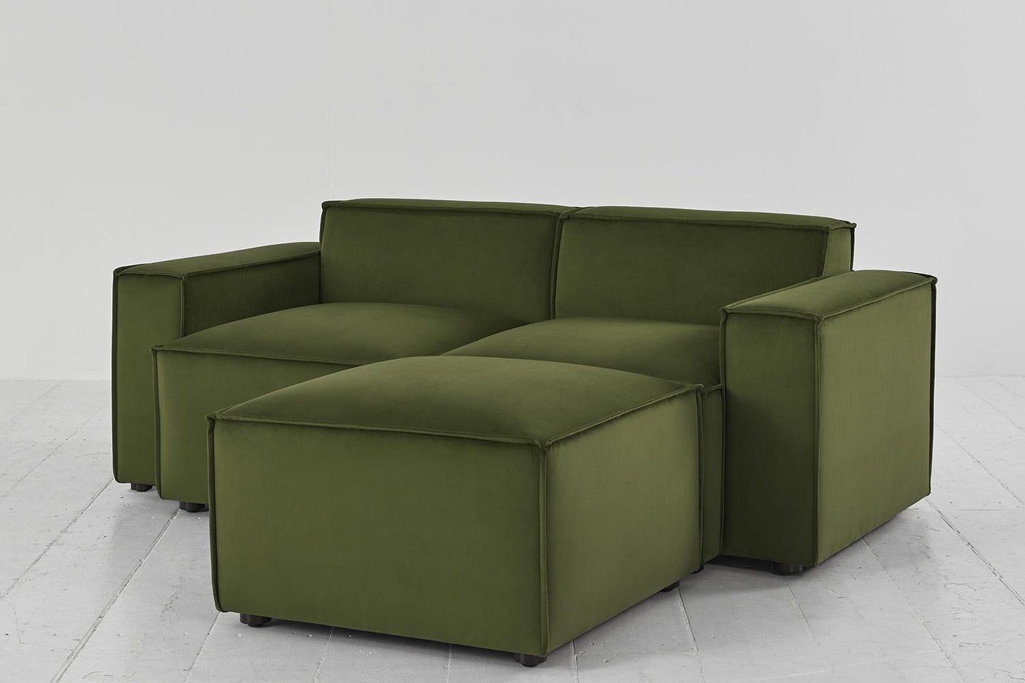 Zweisitzer-Sofa Model 03 mit Chaiselongue rechts