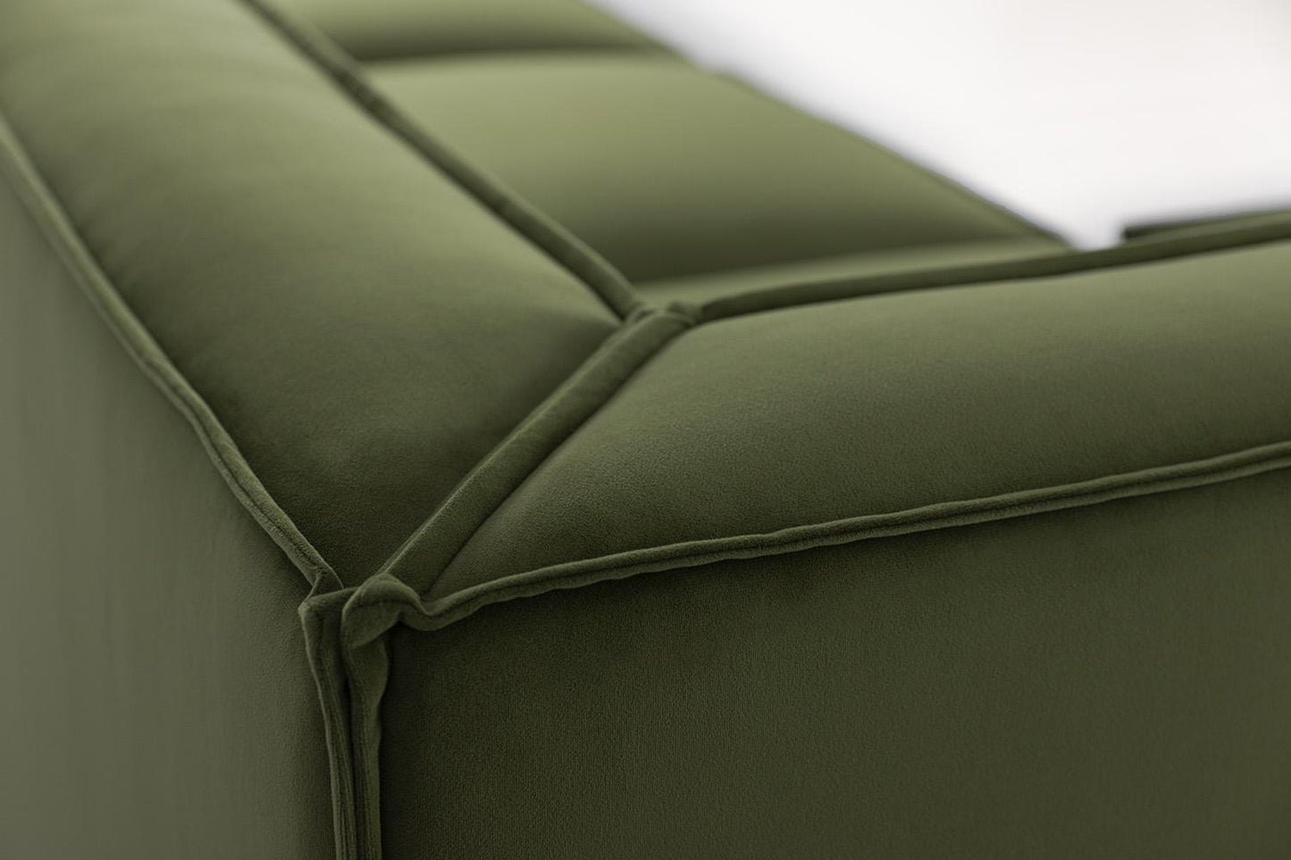 Ecksofa Model 03 mit Polsterhocker