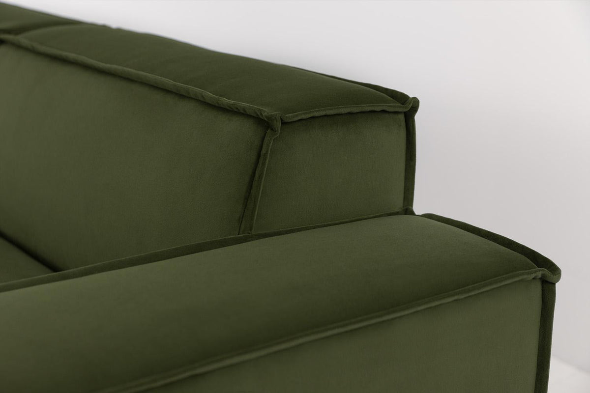 Ecksofa Model 03 mit Polsterhocker