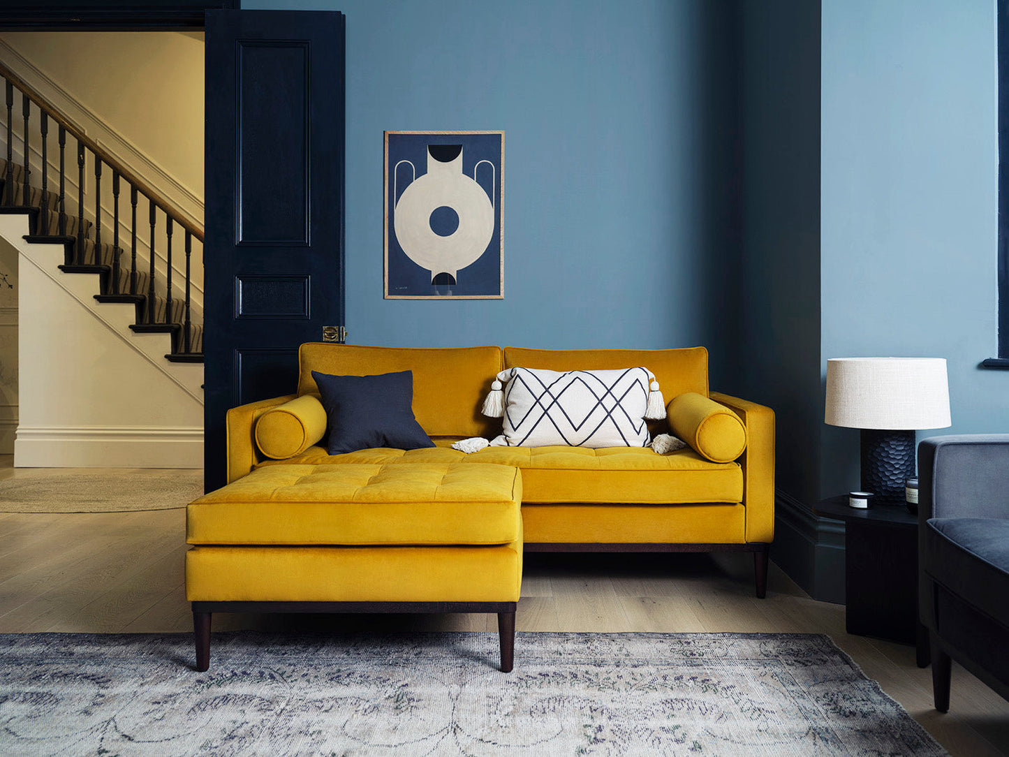 Model 02 2-Seater Left Chaise Sofa